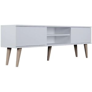 Mueble TV Kocot Toronto - Diseño Escandinavo, Estantes Ajustables, Para TV de 50" Mueble TV Kocot Toronto - Diseño Escandinavo, Estantes Ajustables, Para TV de 50"