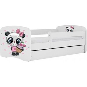 Topeshop Happy Kids Bed - 180x80cm, Safety Guard, Storage Drawer - Kids Bed Topeshop Happy Kids Bed - 180x80cm, Safety Guard, Storage Drawer - Kids Bed