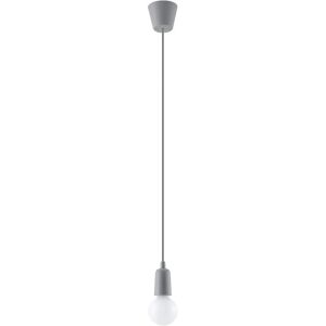 Suspension Grey DIEGO 1 de Sollux - Lampe de Plafond - Publicité Suspension Grey DIEGO 1 de Sollux - Lampe de Plafond - Publicité