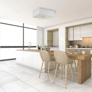 Sollux Lighting Sollux LOKKO Square Flush Light White - Ceiling Light Sollux Lighting Sollux LOKKO Square Flush Light White - Ceiling Light