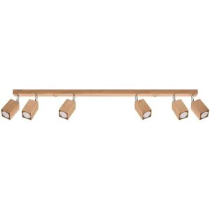 Sollux Keke Oak Square Ceiling Spotlight Bar - Ceiling Spotlight Sollux Keke Oak Square Ceiling Spotlight Bar - Ceiling Spotlight