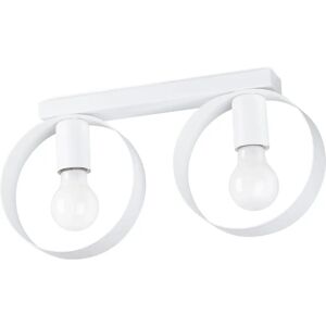 Sollux TITRAN 2 White Ceiling Lamp - Modern Minimalist Design Sollux TITRAN 2 White Ceiling Lamp - Modern Minimalist Design