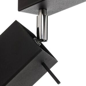 SOLLUX LIGHTING Square Ceiling Light - 4 LED Bulbs - Black SOLLUX LIGHTING Square Ceiling Light - 4 LED Bulbs - Black