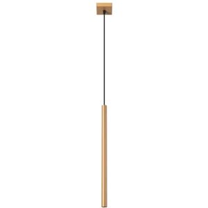 Sollux Pastelo Modern Slim Pendant Ceiling Light Gold - Pendant Light Sollux Pastelo Modern Slim Pendant Ceiling Light Gold - Pendant Light