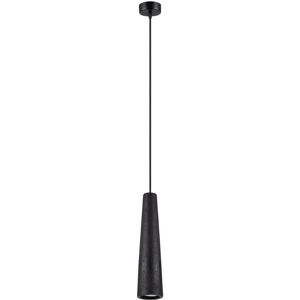 Sollux Lighting Electra Slim Pendant Ceiling Light - Black Concrete Sollux Lighting Electra Slim Pendant Ceiling Light - Black Concrete