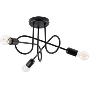 Lámparas de techo SOLLUX LIGHTING Loop 3 negro - Lámpara de techo Lámparas de techo SOLLUX LIGHTING Loop 3 negro - Lámpara de techo