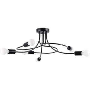 Sollux Lighting Levar Multi Arm Semi Flush Ceiling Lamp - Ceiling Lamp Sollux Lighting Levar Multi Arm Semi Flush Ceiling Lamp - Ceiling Lamp