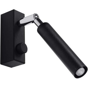 Sollux Lighting Sollux EYETECH 1 Wall Lamp Black - Wall Lamp Sollux Lighting Sollux EYETECH 1 Wall Lamp Black - Wall Lamp