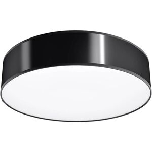Sollux ARENA Luce da Soffitto Cilindrica Nera 55cm E27 - Lampada da Soffitto Sollux ARENA Luce da Soffitto Cilindrica Nera 55cm E27 - Lampada da Soffitto