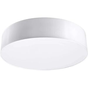 Sollux Lighting Arena Cylindrical Flush Light White - Ceiling Lamp - 55cm E27 Sollux Lighting Arena Cylindrical Flush Light White - Ceiling Lamp - 55cm E27
