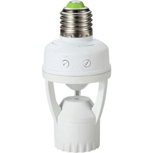 Maclean MCE-24 Motion Sensor Light Socket - White Maclean MCE-24 Motion Sensor Light Socket - White