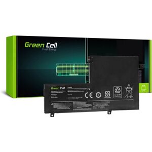 Green Cell L14M3P21 Bärbar Batteri - 3500mAh - Svart - för Lenovo Yoga 500 Green Cell L14M3P21 Bärbar Batteri - 3500mAh - Svart - för Lenovo Yoga 500