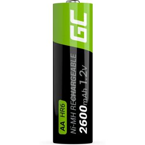 Pile rechargeable AA Green Cell GR01 - Pile domestique - Publicité Pile rechargeable AA Green Cell GR01 - Pile domestique - Publicité