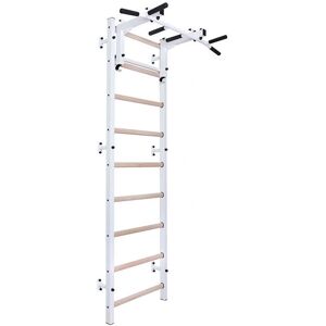 BenchK 711W Gymnastic Ladder - Multifunctional, Wood/Metal, 240x67cm BenchK 711W Gymnastic Ladder - Multifunctional, Wood/Metal, 240x67cm