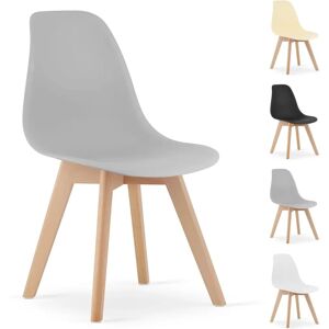 Viking Choice Silla de comedor KITO gris - Silla de comedor Viking Choice Silla de comedor KITO gris - Silla de comedor