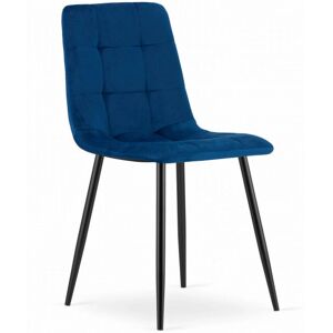 Silla OSKAR KARA - Azul Marino - Mueble Ergonómico Moderno Silla OSKAR KARA - Azul Marino - Mueble Ergonómico Moderno