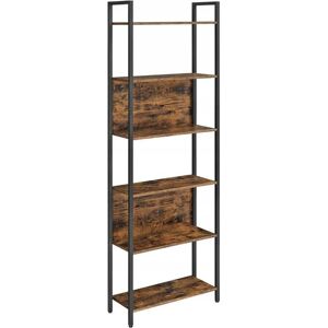 Viking Choice Priemyselná knižnica - rustikálna hnedá - 60 x 24 x 186 cm - 23 kg/polica Viking Choice Priemyselná knižnica - rustikálna hnedá - 60 x 24 x 186 cm - 23 kg/polica