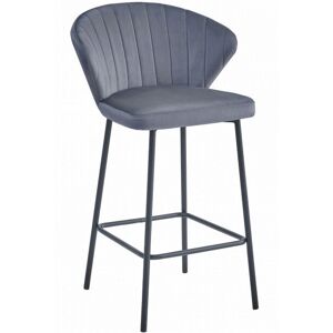 Viking Choice Fluwelen Barkruk - Gepolstelde Zitting - Uniek Ontwerp - Barkruk Viking Choice Fluwelen Barkruk - Gepolstelde Zitting - Uniek Ontwerp - Barkruk