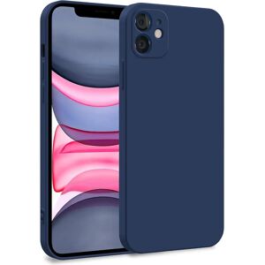 Θήκη σε ελαστικό σιλικόνη για iPhone 11 Μπλε σκούρο - Πορτοφόλι Θήκη σε ελαστικό σιλικόνη για iPhone 11 Μπλε σκούρο - Πορτοφόλι