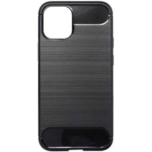 Coque en silicone Haffner pour iPhone 13 Mini - Logo carbone - Noir Coque en silicone Haffner pour iPhone 13 Mini - Logo carbone - Noir