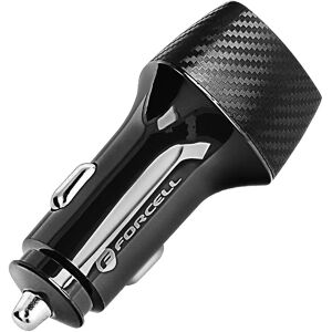 Cargador de coche doble USB-C Forcell - 40W Power Delivery Cargador de coche doble USB-C Forcell - 40W Power Delivery