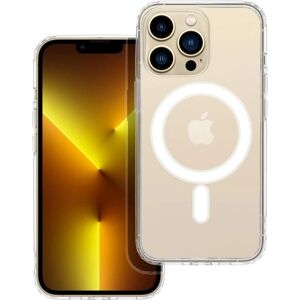 Haffner Silikonový kryt pro iPhone 13 Pro - Clear Mag Cover - Průhledný Haffner Silikonový kryt pro iPhone 13 Pro - Clear Mag Cover - Průhledný