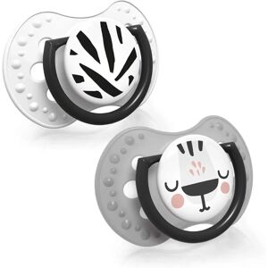 LOVI Salt & Pepper Dummy & Pacifier Set - 22/880 LOVI Salt & Pepper Dummy & Pacifier Set - 22/880