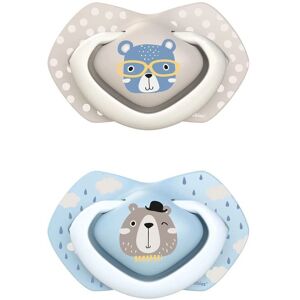 Canpol babies Bonjour Paris A 0-6 m Nuckel 2 stuks blauw Canpol babies Bonjour Paris A 0-6 m Nuckel 2 stuks blauw
