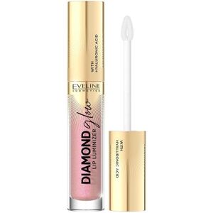 Eveline Cosmetics Diamond Glow Błyszczyk do ust - Honey Glam - Wysoki połysk, Wegan, Zmiękczający Eveline Cosmetics Diamond Glow Błyszczyk do ust - Honey Glam - Wysoki połysk, Wegan, Zmiękczający