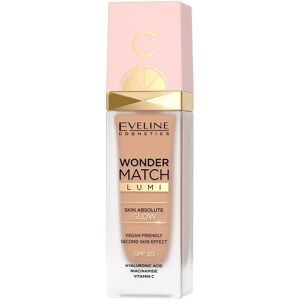 Eveline Cosmetics Wonder Match Lumi Sand Beige Foundation - Foundation Eveline Cosmetics Wonder Match Lumi Sand Beige Foundation - Foundation