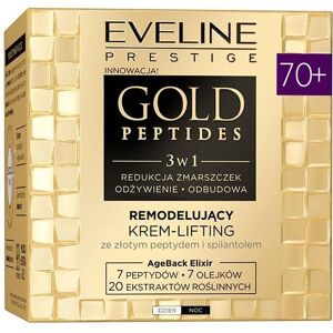 Crème lift rajeunissante Eveline Cosmetics Gold Peptides 70+ - Publicité Crème lift rajeunissante Eveline Cosmetics Gold Peptides 70+ - Publicité