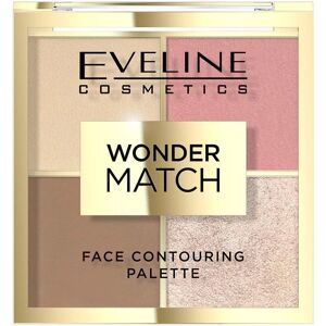 Eveline Cosmetics Wonder Match Model 02 Face Palette - face palette Eveline Cosmetics Wonder Match Model 02 Face Palette - face palette