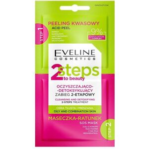 Eveline Cosmetics 2 Steps To Beauty - Exfoliant facial - Publicité Eveline Cosmetics 2 Steps To Beauty - Exfoliant facial - Publicité