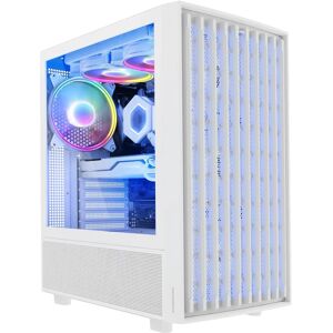 Obudowa do Komputera Modecom Breeze ARGB Flow Midi - Biała - ATX Obudowa do Komputera Modecom Breeze ARGB Flow Midi - Biała - ATX