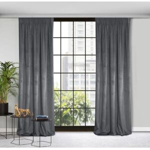 Grafitowy Curtain - 140x270 cm - Polyester Grafitowy Curtain - 140x270 cm - Polyester