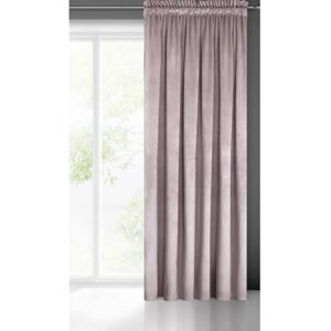 Eurofirany Pierre Velvet Curtain - 140x300 cm - Pink - Curtain Eurofirany Pierre Velvet Curtain - 140x300 cm - Pink - Curtain