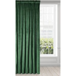 Eurofirany Modell Melanie Samtvorhang - Dunkelgrün - Vorhang Eurofirany Modell Melanie Samtvorhang - Dunkelgrün - Vorhang