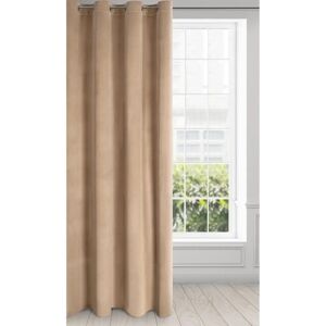 Tenda in Velluto Eurofirany Melanine - 250x140cm - Beige scuro Tenda in Velluto Eurofirany Melanine - 250x140cm - Beige scuro