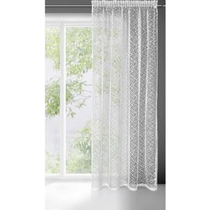 Eurofiany Eurofirany 389970 Gray White Curtain - Curtain Eurofiany Eurofirany 389970 Gray White Curtain - Curtain