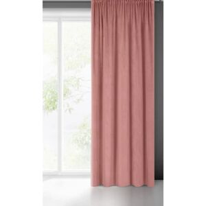 Eurofirany Pierre Velvet Curtain - 140x300 cm - Dark Pink Eurofirany Pierre Velvet Curtain - 140x300 cm - Dark Pink