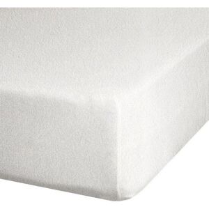 Eurofirany Drap-housse en coton - 140x200 cm - Blanc - Publicité Eurofirany Drap-housse en coton - 140x200 cm - Blanc - Publicité