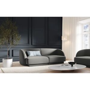 Micadoni Home Canapea Velur Gri Deschis 2 Locuri - Canapea Micadoni Home Canapea Velur Gri Deschis 2 Locuri - Canapea