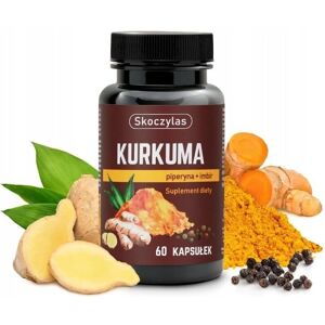 Skoczylas Kurkuma, Piperyna, Imbir, Resweratrol - Suplement diety Skoczylas Kurkuma, Piperyna, Imbir, Resweratrol - Suplement diety