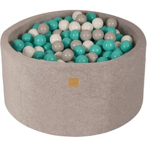 Piscine à balles turquoise MeowBaby - Jeu sensoriel sécurisé - Publicité Piscine à balles turquoise MeowBaby - Jeu sensoriel sécurisé - Publicité