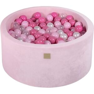 Piscine à Balles MeowBaby Rose - 90x40cm, Velours, 300 Balles - Publicité Piscine à Balles MeowBaby Rose - 90x40cm, Velours, 300 Balles - Publicité