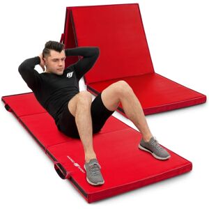 Colchón de entrenamiento plegable y resistente rojo - Marbo Sport Colchón de entrenamiento plegable y resistente rojo - Marbo Sport