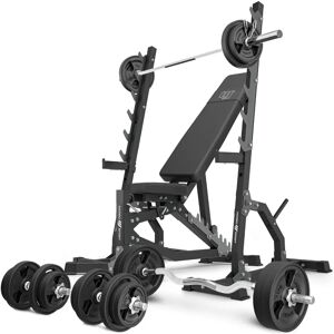 Ensemble de Bancs de Musculation Réglables Marbo Sport - 113 kg Ensemble de Bancs de Musculation Réglables Marbo Sport - 113 kg