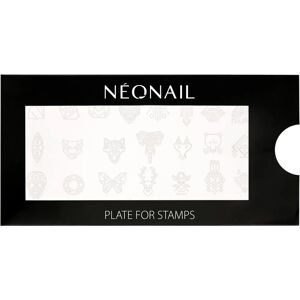 Plaque de tamponnage NEONAIL - 02 pour ongles - Publicité Plaque de tamponnage NEONAIL - 02 pour ongles - Publicité