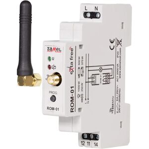 Zamel 1-kanaals radiomottaker - DIN rail montage Zamel 1-kanaals radiomottaker - DIN rail montage