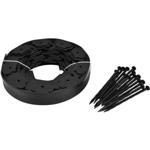 Borde de Jardín AWTOOLS - 10m Negro Borde de Jardín AWTOOLS - 10m Negro